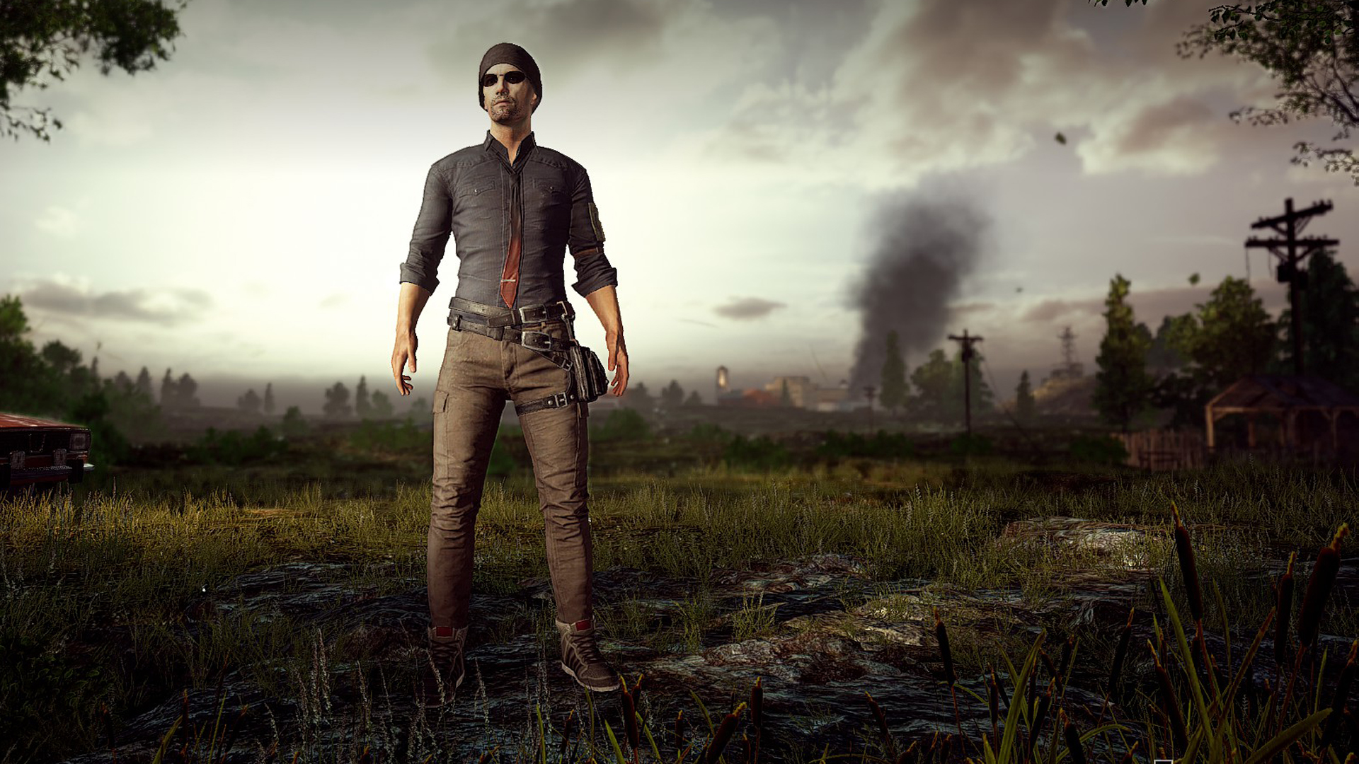 A scene from the game "PUBG". "Image: PUBG Corporation