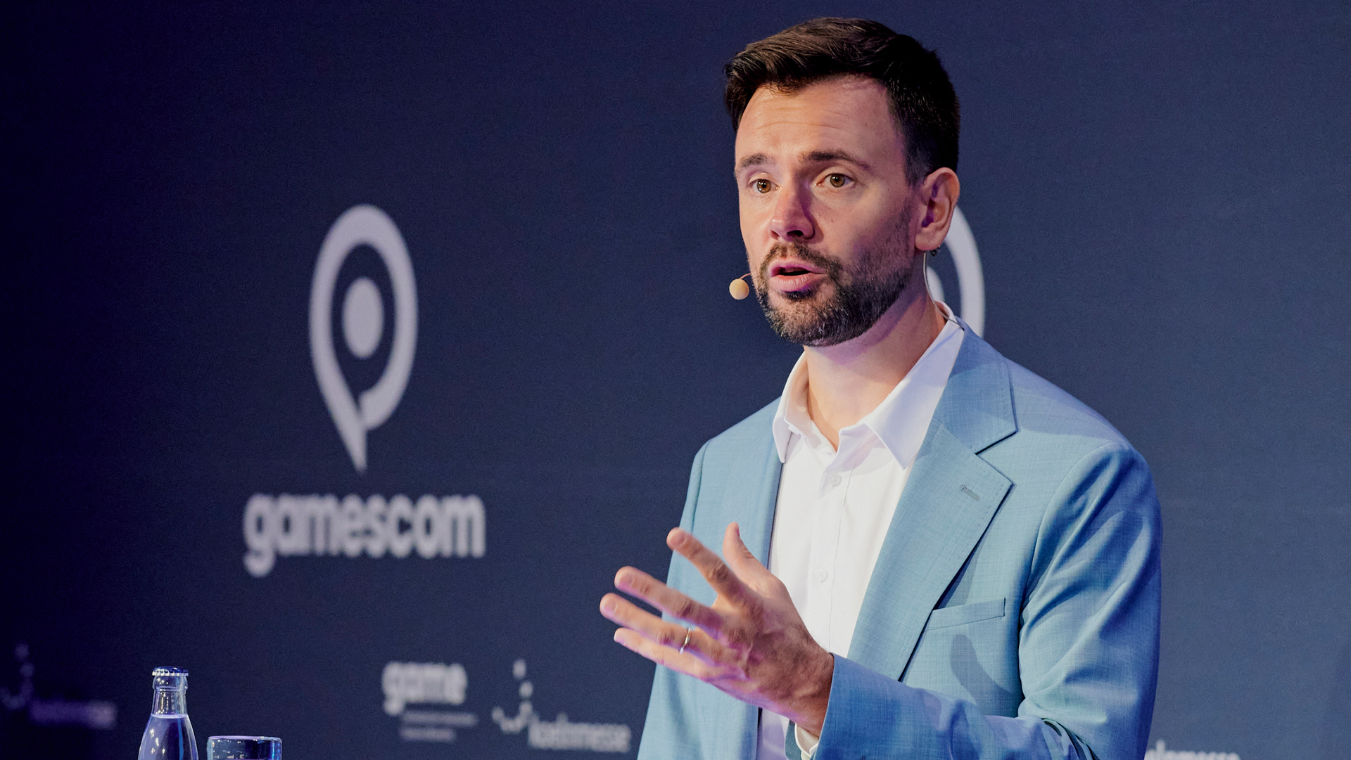 Felix Falk is the managing director of the Game industry association.  Image: Koelnmesse